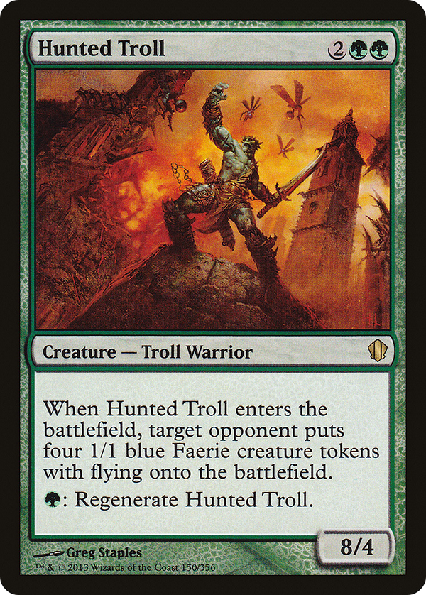 Hunted Troll (C13-150) - Commander 2013