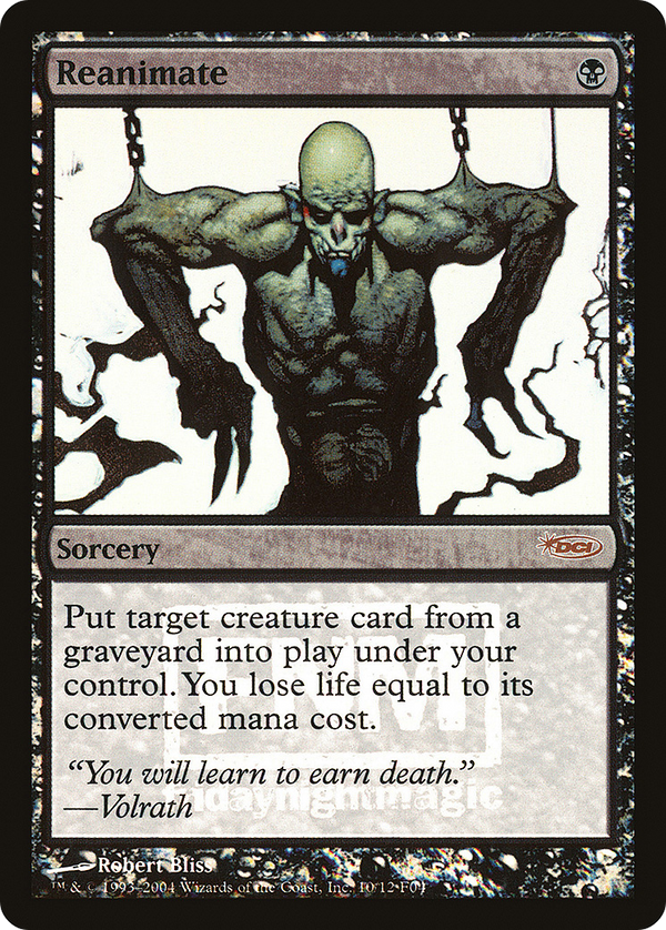 Reanimate (FNM-) - Friday Night Magic 2004 Foil