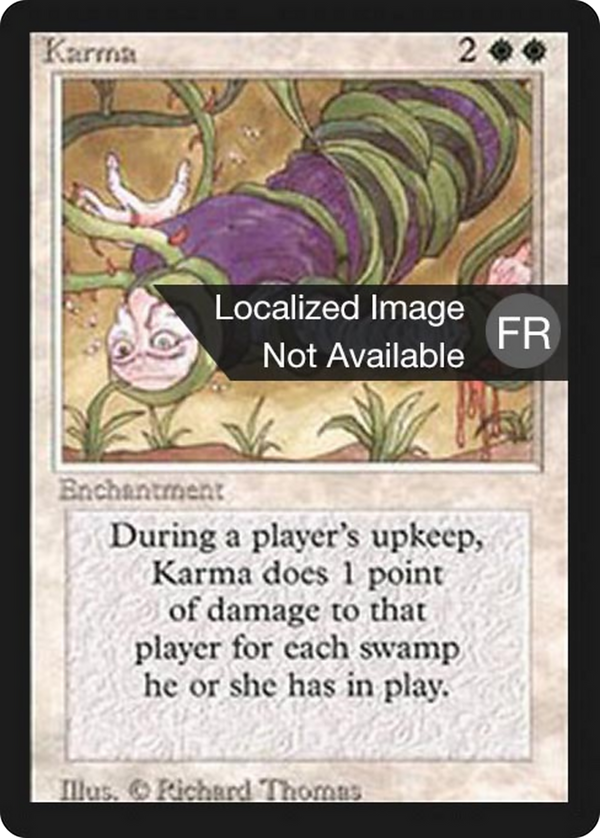 Karma (FBB-) - Foreign Black Border