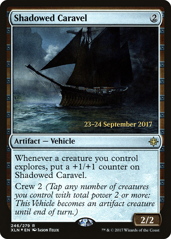 Shadowed Caravel (PRE-246S) - Ixalan Promos Foil