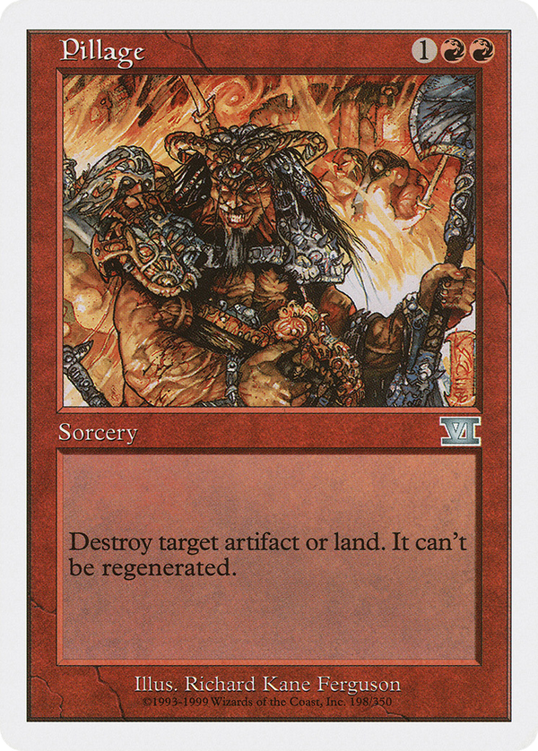 Pillage (6ED-198) - Classic Sixth Edition