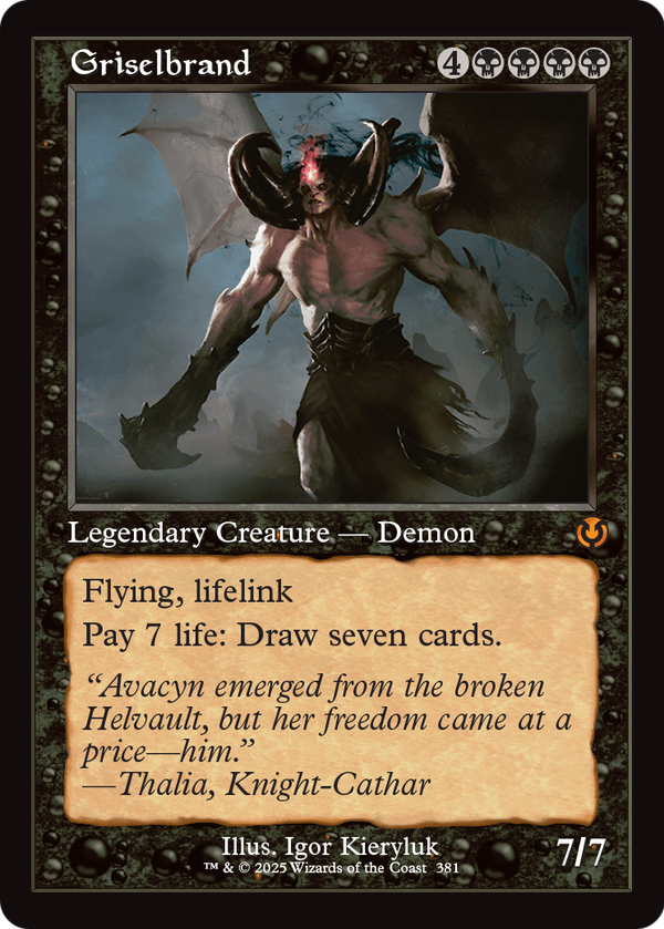 Griselbrand (Retro Frame) (INR-381) - Innistrad Remastered Foil