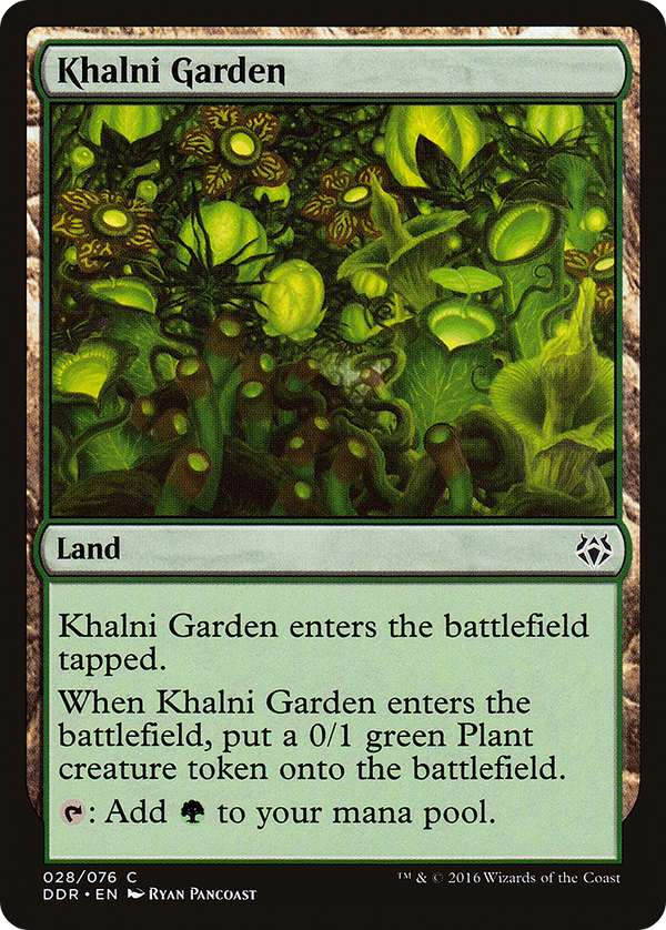 Khalni Garden (DDR-028) - Duel Decks: Nissa vs. Ob Nixilis
