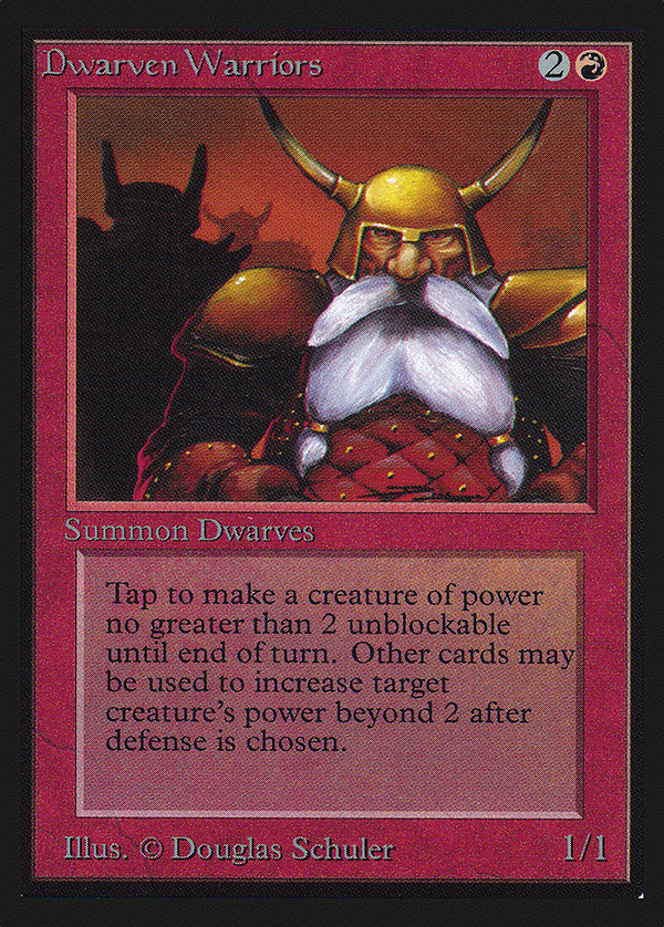 Dwarven Warriors (CE) (CED-) - Collectors' Edition