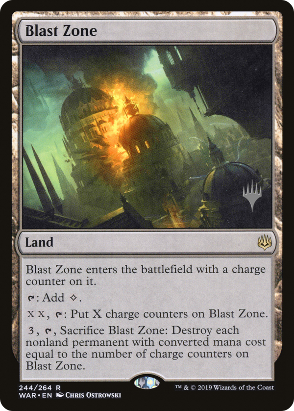 Blast Zone (WAR) (PPTHB-244) - War of the Spark Promos