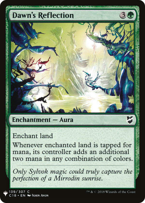 Dawn's Reflection (LIST-C18-139) - The List