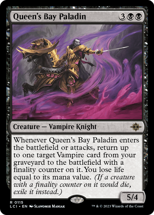 Queen's Bay Paladin (LCI-115) - The Lost Caverns of Ixalan
