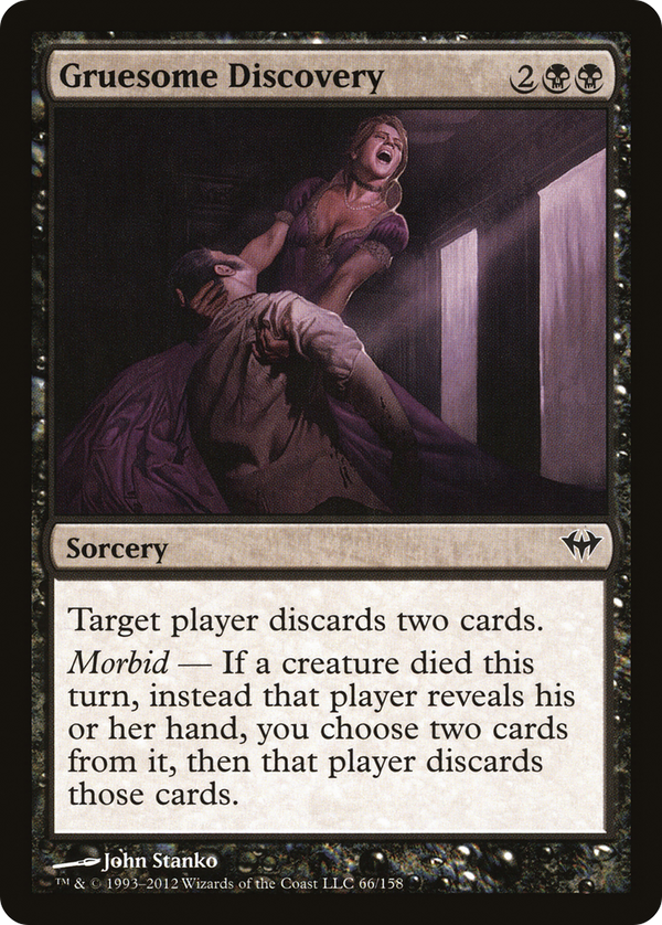 Gruesome Discovery (DKA-066) - Dark Ascension Foil