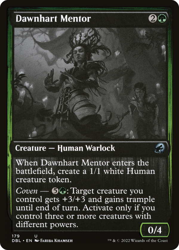 Dawnhart Mentor (DBL-179) - Innistrad: Double Feature Foil
