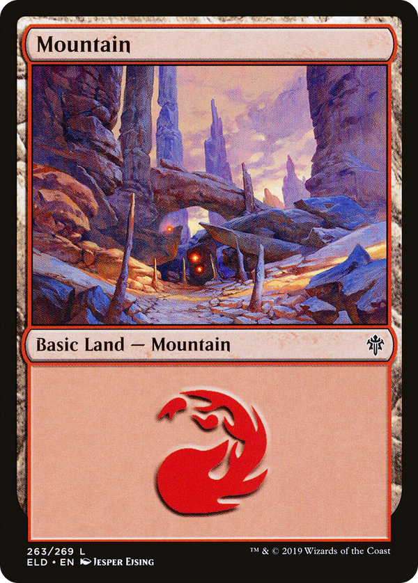 Mountain (263) (ELD-263) - Throne of Eldraine