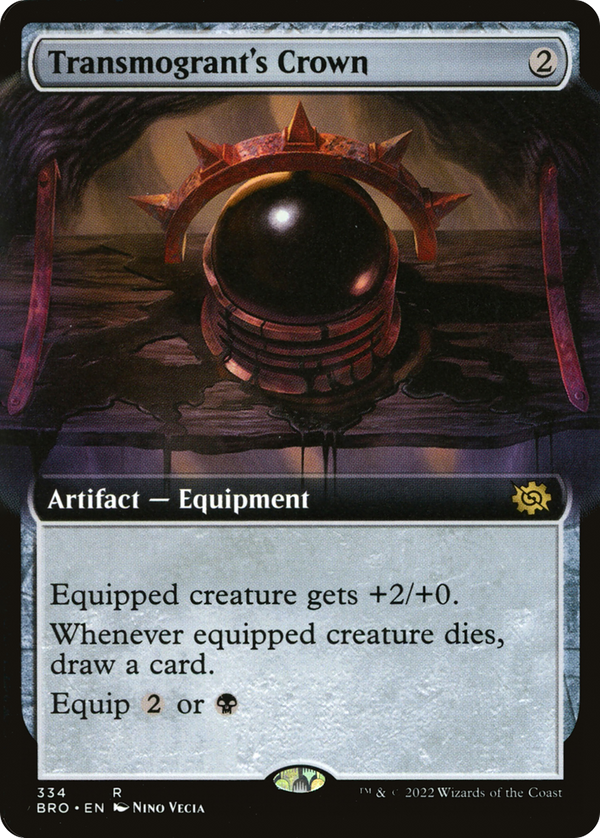 Transmogrant's Crown (Extended Art) (BRO-334) - The Brothers' War: (Extended Art)