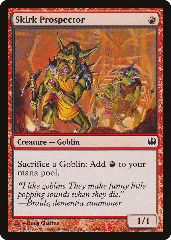 Skirk Prospector (DDG-049) - Duel Decks: Knights vs. Dragons
