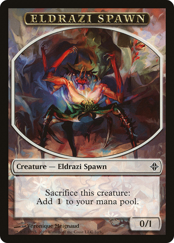 Eldrazi Spawn Token (1c) (ROE-01C) - Rise of the Eldrazi Tokens