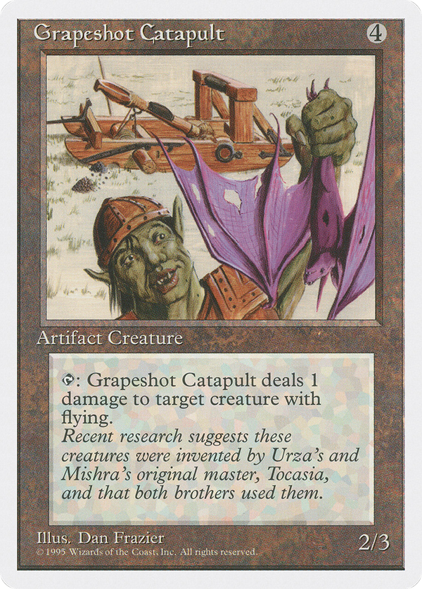 Grapeshot Catapult (4ED-) - Fourth Edition