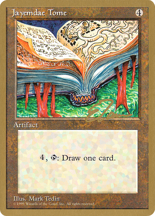 Jayemdae Tome - 1996 Eric Tam (4ED) (WCD-) - Pro Tour Collector Set