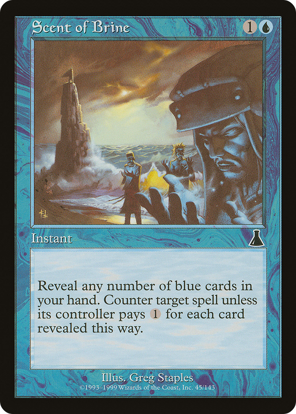 Scent of Brine (UDS-045) - Urza's Destiny Foil