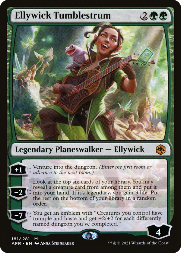 Ellywick Tumblestrum (PPAFR-181) - Adventures in the Forgotten Realms Promos