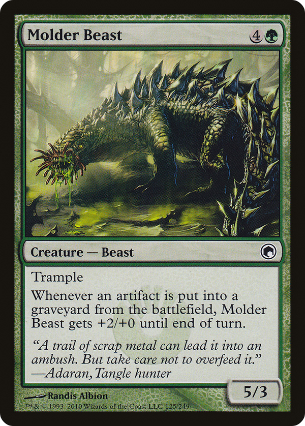 Molder Beast (SOM-125) - Scars of Mirrodin Foil