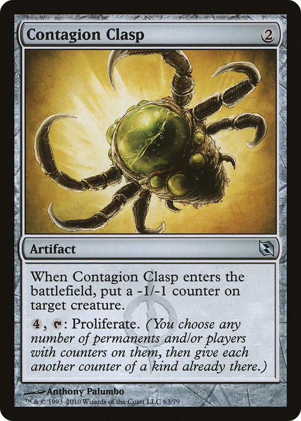 Contagion Clasp (DDF-063) - Duel Decks: Elspeth vs. Tezzeret