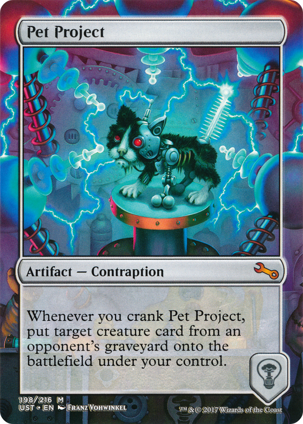 Pet Project (UST-198) - Unstable (Borderless) Foil