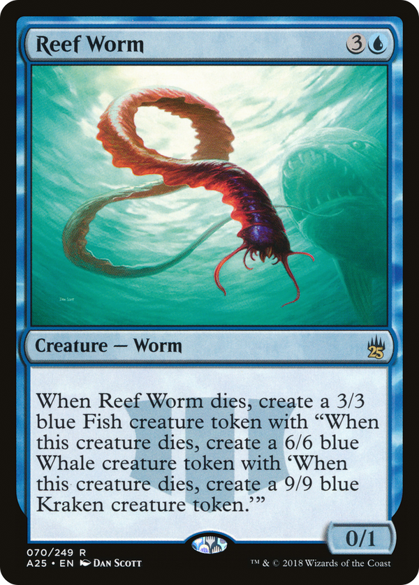 Reef Worm (A25-070) - Masters 25