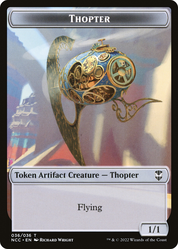 Thopter (TNCC-036) - New Capenna Commander Tokens Foil