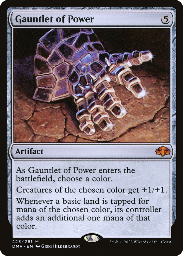 Gauntlet of Power (DMR-223) - Dominaria Remastered Foil