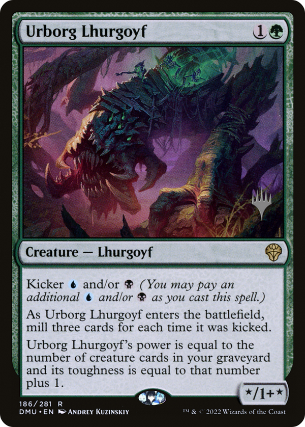 Urborg Lhurgoyf (PPDMU-186) - Dominaria United Promos