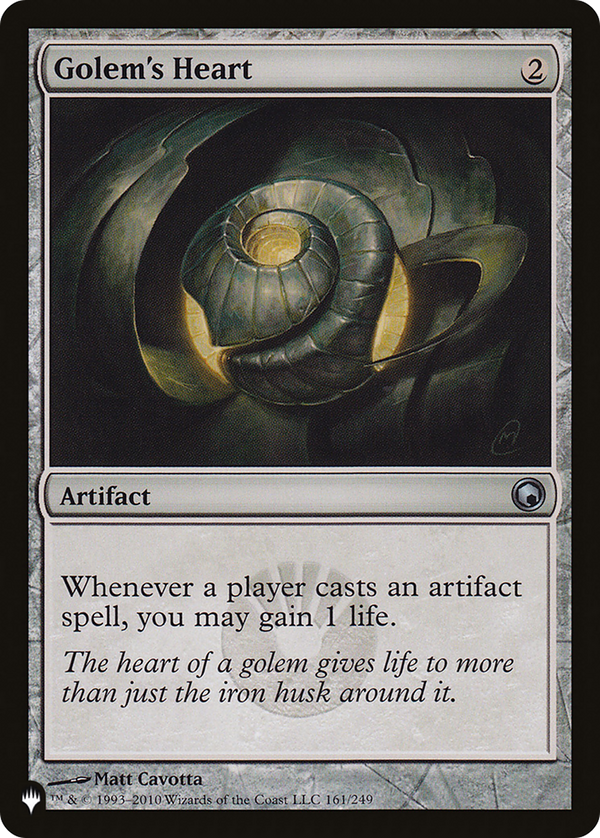 Golem's Heart (LIST-SOM-161) - The List