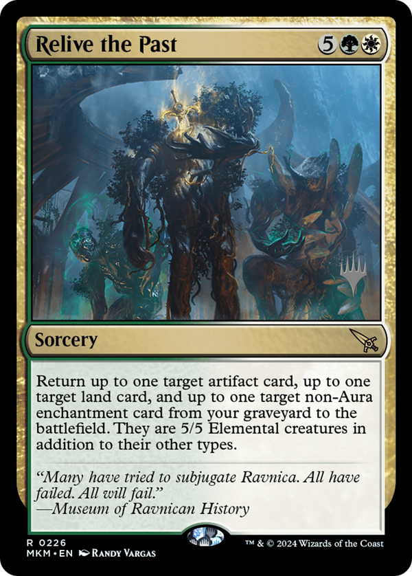 Relive the Past (PPMKM-226) - Murders at Karlov Manor Promos Foil
