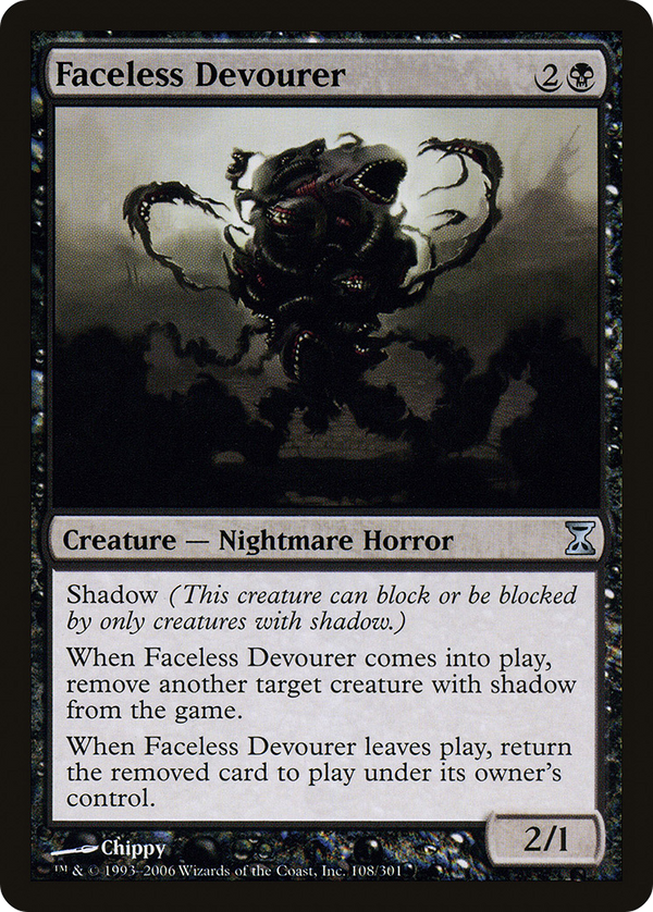 Faceless Devourer (TSP-108) - Time Spiral