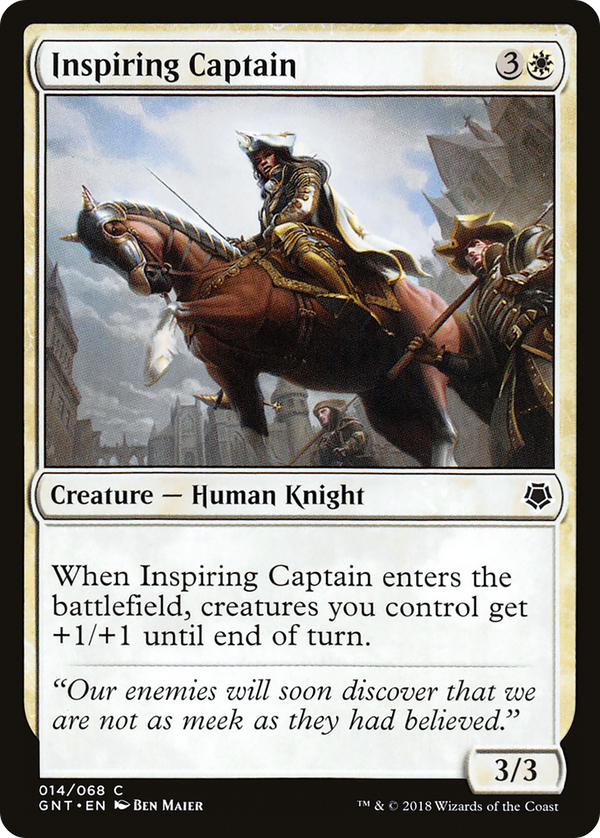 Inspiring Captain (GNT-014) - Game Night