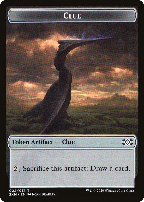 Clue (T2XM-022) - Double Masters Tokens