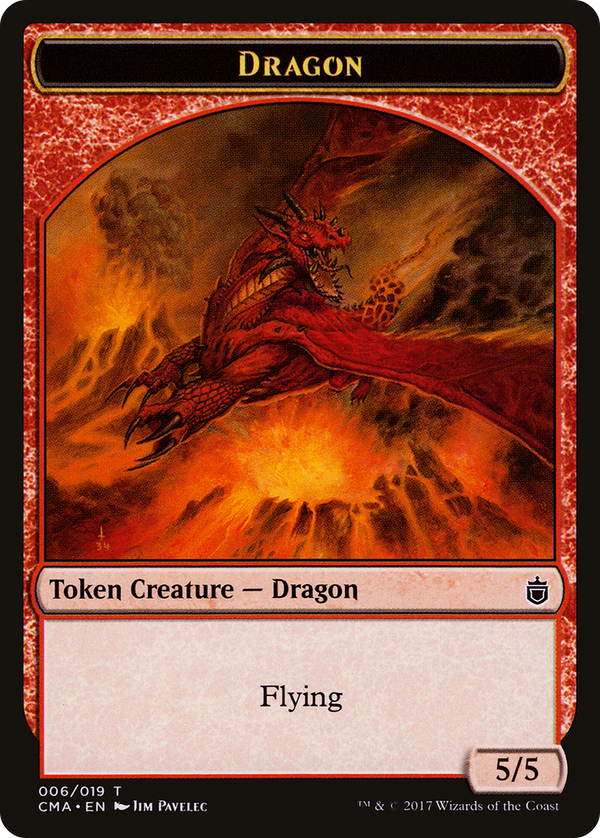 Dragon Token (006) (CMA-006) - Commander Anthology Tokens