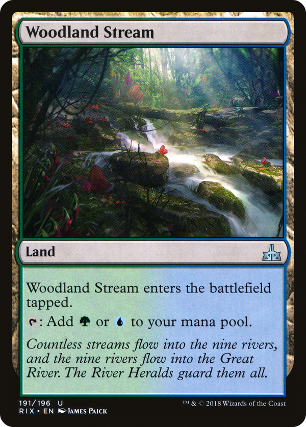 Woodland Stream (RIX-191) - Rivals of Ixalan Foil