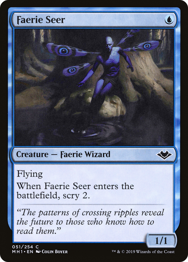 Faerie Seer (MH1-051) - Modern Horizons Foil