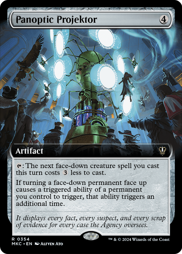 Panoptic Projektor (Extended Art) (MKC-354) - Murders at Karlov Manor Commander: (Extended Art)
