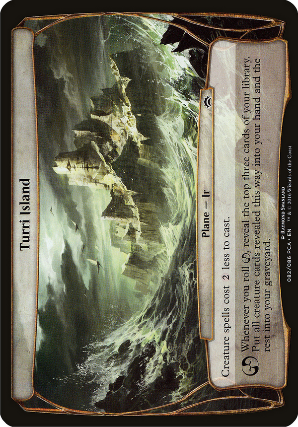 Turri Island (Planechase Anthology) (OVER-) - Planechase Anthology Planes