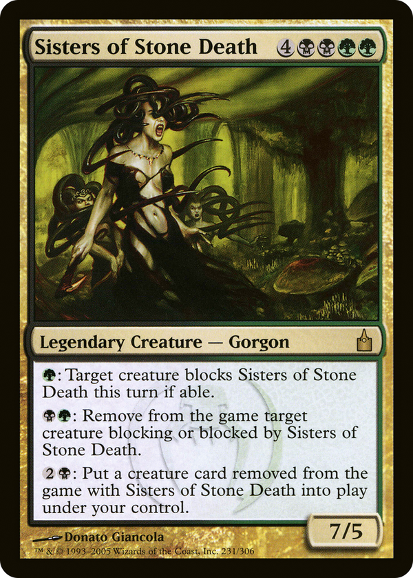 Sisters of Stone Death (RAV-231) - Ravnica: City of Guilds
