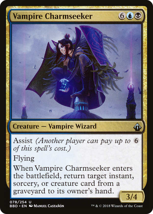 Vampire Charmseeker (BBD-078) - Battlebond Foil