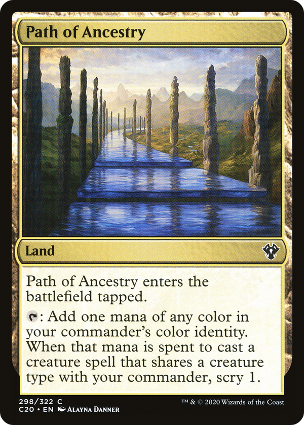Path of Ancestry (C20-298) - Commander 2020