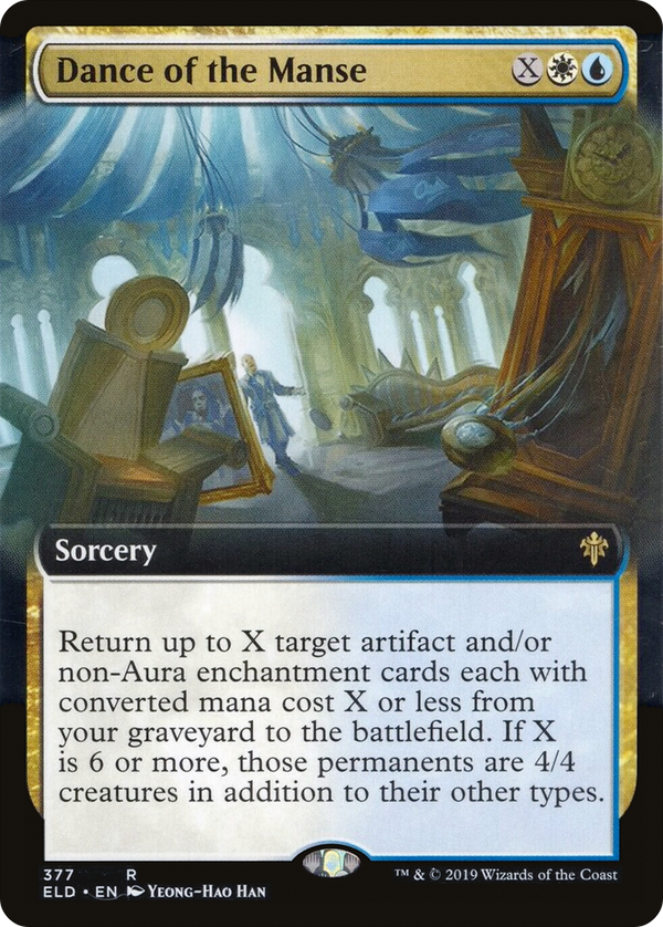 Dance of the Manse (Extended Art) (ELD-377) - Throne of Eldraine: (Extended Art) Foil
