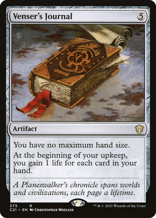 Venser's Journal (C21-273) - Commander 2021