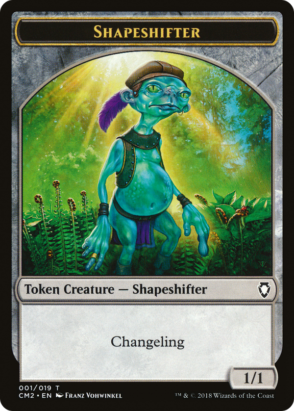 Shapeshifter Token (CM2-001) - Commander Anthology Volume II Tokens