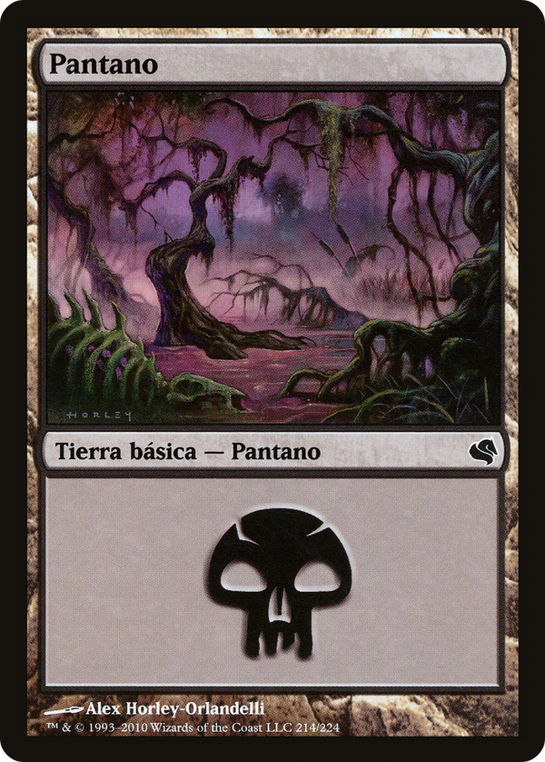 Swamp (Spanish) - "Pantano" (214) (PS11-214) - Salvat 2011