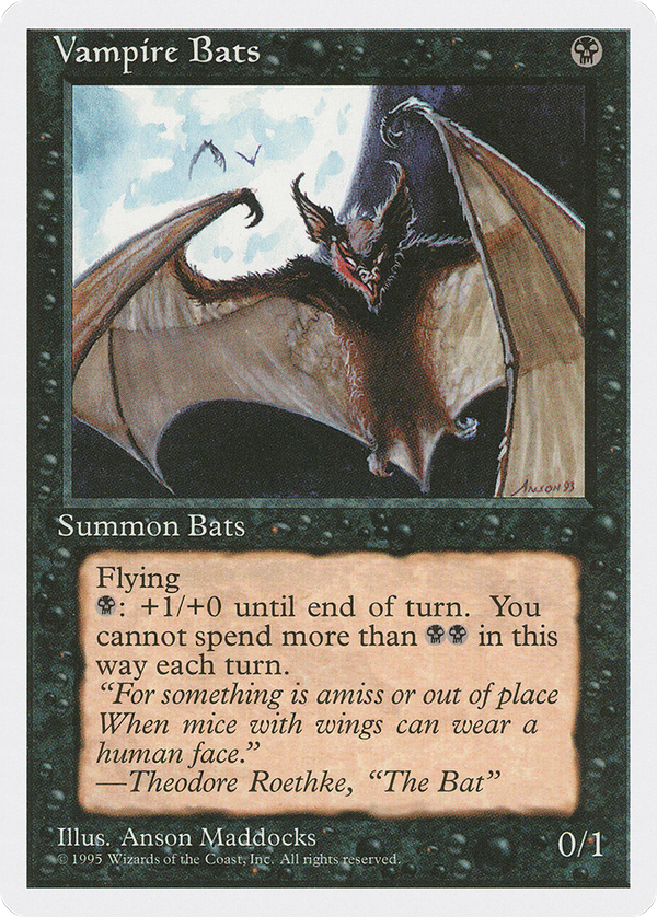 Vampire Bats (4ED-) - Fourth Edition