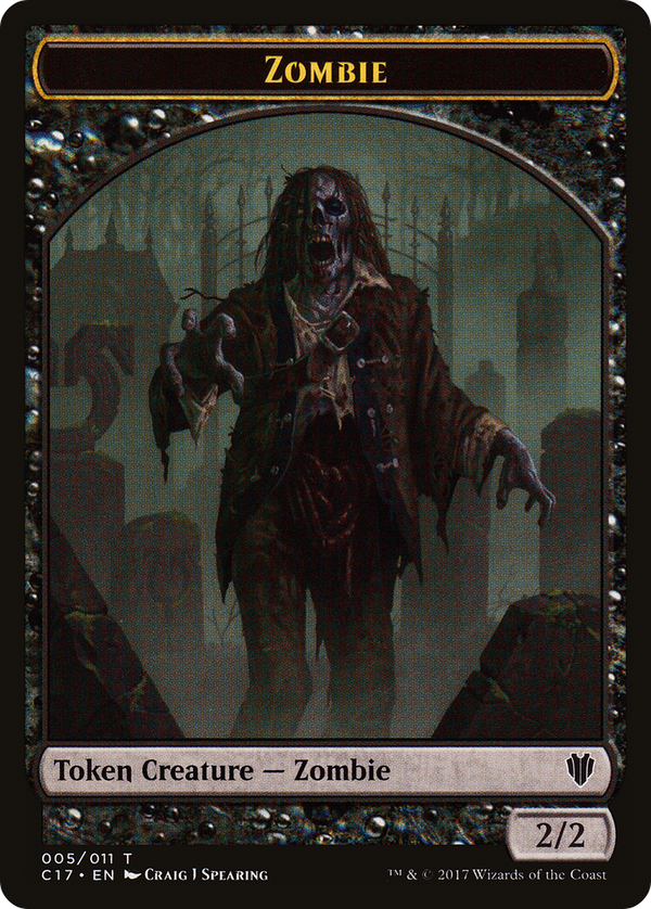 Zombie (TC17-005) - Commander 2017 Tokens