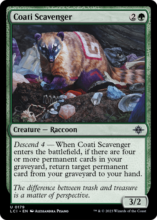 Coati Scavenger (LCI-179) - The Lost Caverns of Ixalan