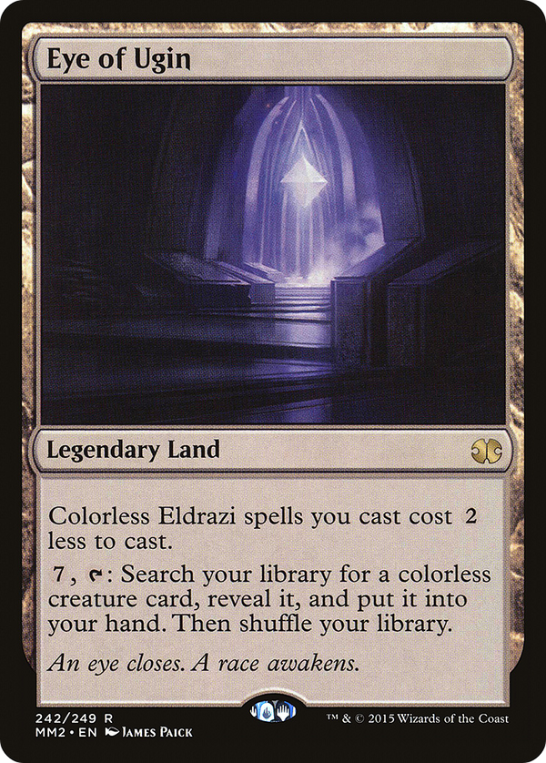 Eye of Ugin (MM2-242) - Modern Masters 2015 Foil