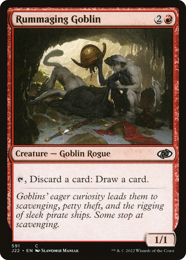 Rummaging Goblin (J22-591) - Jumpstart 2022